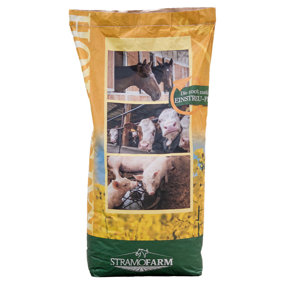 1 Sack Stramofarm Rapsstrohpellets 25 kg 1 Sack Stramofarm Rapsstrohpellets 25 kg