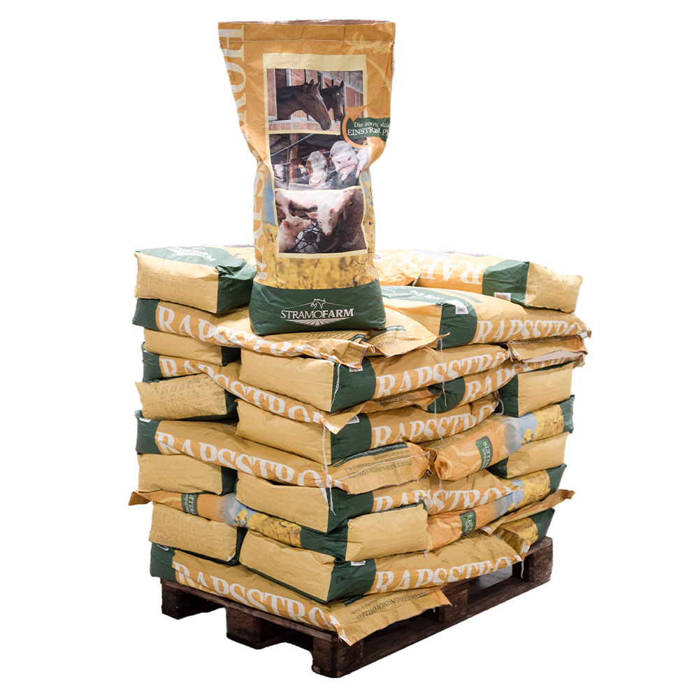1 Palette Stramofarm Rapsstrohpellets 750 kg 1 Palette Stramofarm Rapsstrohpellets 750 kg